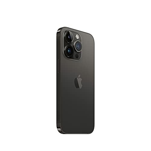 iPhone 14 Pro black model with triple camera