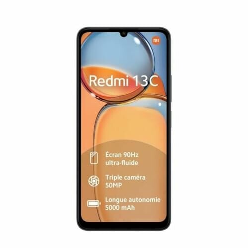 Redmi 13C smartphone with 90Hz screen, 50MP camera, 5000mAh battery